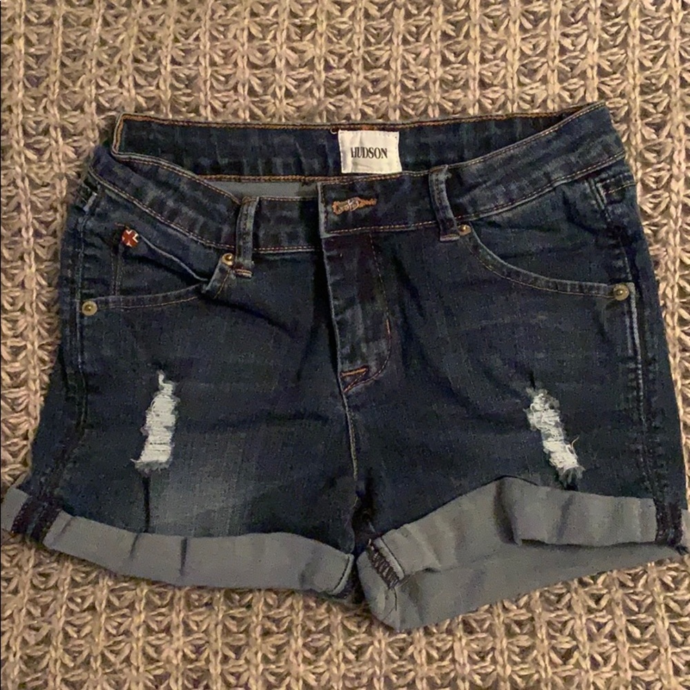 Girls Hudson jean shorts size 16